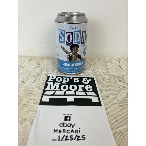 Funko Soda! Jimi Hendrix Funkon Exclusive Limited Edition Sealed W/Defected Can - Picture 8 of 8